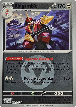 Kingambit (Energy Symbol Pattern) 148 - [ME Ascended Heroes] Reverse Holofoil