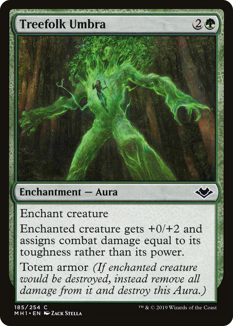 Treefolk Umbra (MH1-185) [Modern Horizons]