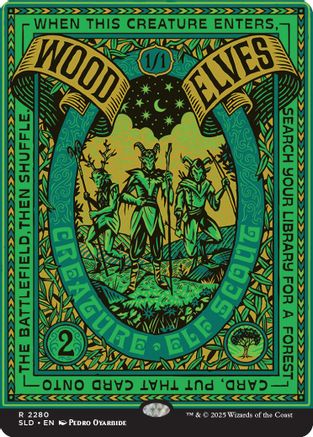 Wood Elves (2280) (SLD-2280) [Secret Lair Drop Series]