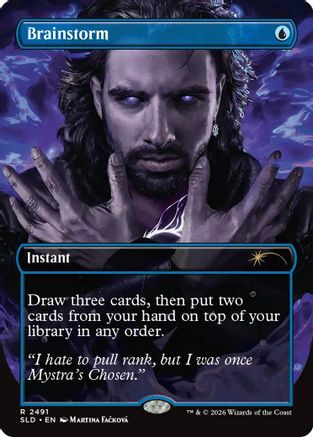 Brainstorm (2491) (SLD-2491) [Secret Lair Drop Series]