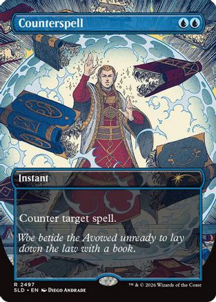 Counterspell (2497) (SLD-2497) [Secret Lair Drop Series] Foil