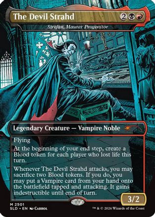 The Devil Strahd - Strefan, Maurer Progenitor (SLD-2501) [Secret Lair Drop Series] Foil