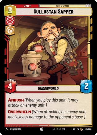 Sullustan Sapper (81/264) [A Lawless Time]