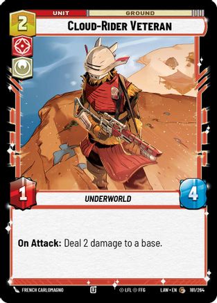 Cloud-Rider Veteran (181/264) [A Lawless Time]