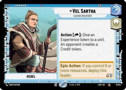 Vel Sartha - Aldhani Insurgent (6/264) [A Lawless Time]