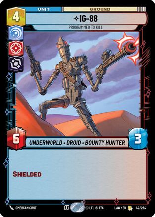 IG-88 - Programmed to Kill (42/264) [A Lawless Time]