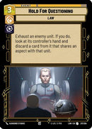 Hold for Questioning (217/264) [A Lawless Time]