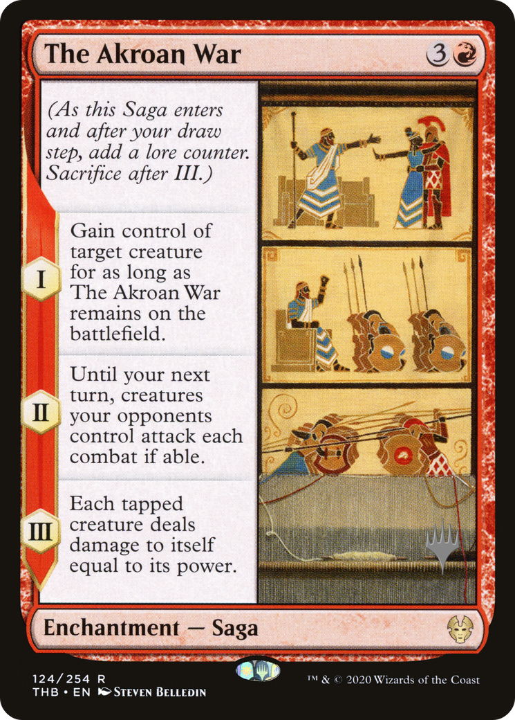 The Akroan War (PPTHB-124P) [Promo Pack: Theros Beyond Death Promos]