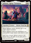 Splinter, Aging Champion (TMC-104) [Commander: Teenage Mutant Ninja Turtles] Foil