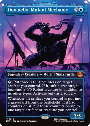 Donatello, Mutant Mechanic (Borderless) (TMT-216) [Teenage Mutant Ninja Turtles]