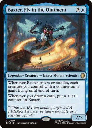 Baxter, Fly in the Ointment (TMC-010) [Commander: Teenage Mutant Ninja Turtles] Foil