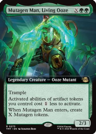 Mutagen Man, Living Ooze (Extended Art) (TMT-273) [Teenage Mutant Ninja Turtles]