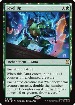 Level Up (TMC-031) [Commander: Teenage Mutant Ninja Turtles] Foil
