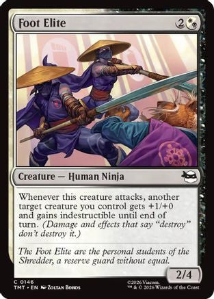 Foot Elite (TMT-146) [Teenage Mutant Ninja Turtles] Foil