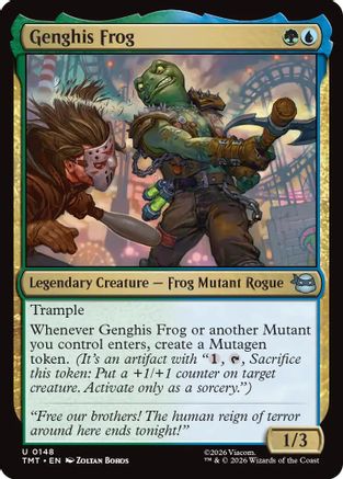 Genghis Frog (TMT-148) [Teenage Mutant Ninja Turtles] Foil