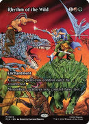 Rhythm of the Wild (Borderless) (PZA-012) [Teenage Mutant Ninja Turtles Eternal-Legal]