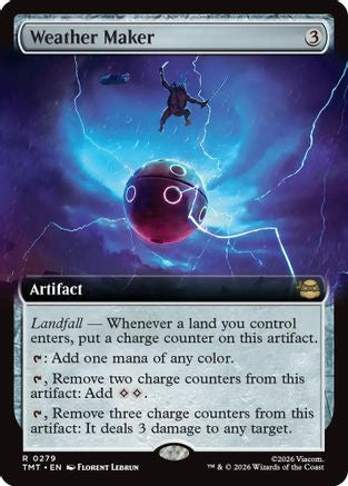 Weather Maker (Extended Art) (TMT-279) [Teenage Mutant Ninja Turtles]