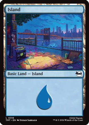Island (0316) (TMT-316) [Teenage Mutant Ninja Turtles] Foil