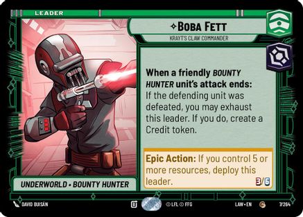 Boba Fett - Krayt's Claw Commander (7/264) [A Lawless Time]