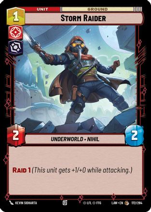 Storm Raider (172/264) [A Lawless Time]