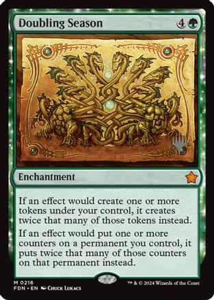 Doubling Season (PPECL-216) [Promo Pack: Lorwyn Eclipsed]