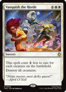 Vanquish the Horde (TMC-045) [Commander: Teenage Mutant Ninja Turtles] Foil