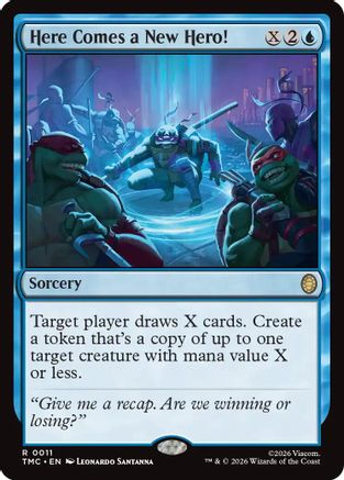Here Comes a New Hero! (TMC-011) [Commander: Teenage Mutant Ninja Turtles]