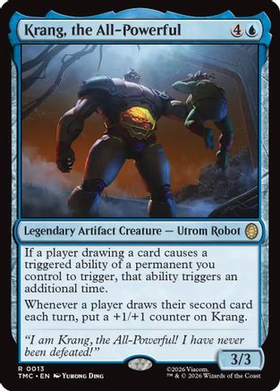 Krang, the All-Powerful (TMC-013) [Commander: Teenage Mutant Ninja Turtles] Foil