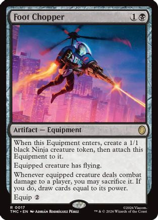 Foot Chopper (TMC-017) [Commander: Teenage Mutant Ninja Turtles] Foil