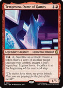 Tempestra, Dame of Games (TMC-027) [Commander: Teenage Mutant Ninja Turtles] Foil