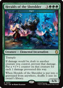 Heralds of the Shredder - Vigor (TMC-053) [Commander: Teenage Mutant Ninja Turtles] Foil
