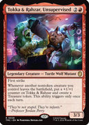 Tokka & Rahzar, Unsupervised (TMC-028) [Commander: Teenage Mutant Ninja Turtles] Foil