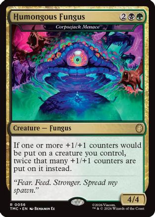 Humongous Fungus - Corpsejack Menace (TMC-056) [Commander: Teenage Mutant Ninja Turtles]