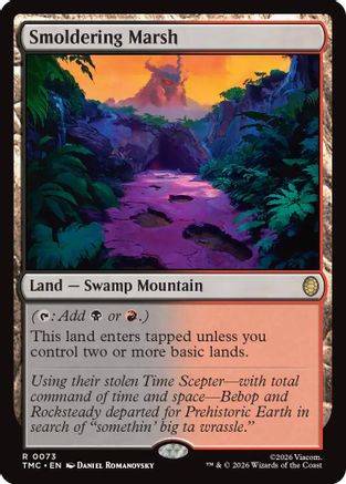 Smoldering Marsh (TMC-073) [Commander: Teenage Mutant Ninja Turtles]
