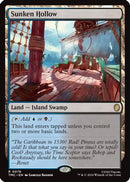 Sunken Hollow (TMC-076) [Commander: Teenage Mutant Ninja Turtles] Foil