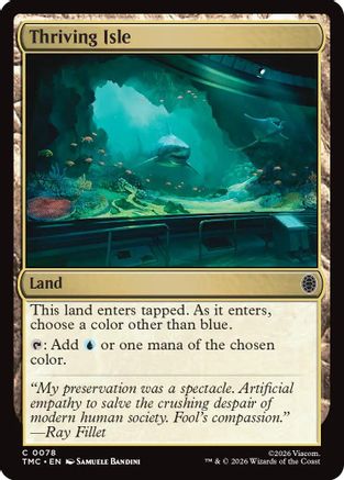 Thriving Isle (TMC-078) [Commander: Teenage Mutant Ninja Turtles] Foil