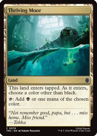 Thriving Moor (TMC-079) [Commander: Teenage Mutant Ninja Turtles] Foil