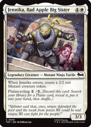 Jennika, Bad Apple Big Sister (TMT-010) [Teenage Mutant Ninja Turtles] Foil