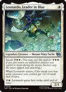 Leonardo, Leader in Blue (TMT-016) [Teenage Mutant Ninja Turtles] Foil