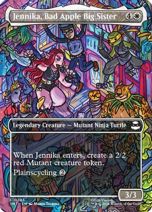 Jennika, Bad Apple Big Sister (Borderless) (TMT-203) [Teenage Mutant Ninja Turtles]