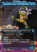 Donatello, Way with Machines (Borderless) (TMT-197) [Teenage Mutant Ninja Turtles] Foil