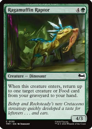 Ragamuffin Raptor (TMT-130) [Teenage Mutant Ninja Turtles]