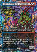 Don & Raph, Hard Science (Borderless) (TMT-205) [Teenage Mutant Ninja Turtles]