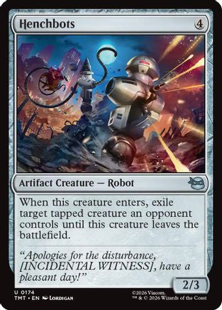 Henchbots (TMT-174) [Teenage Mutant Ninja Turtles] Foil