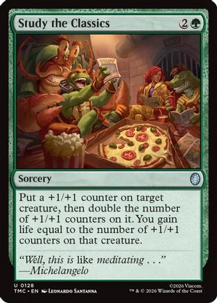 Study the Classics (TMC-128) [Commander: Teenage Mutant Ninja Turtles]