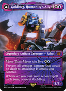 Goldbug, Humanity's Ally (Shattered Glass) (BOT-025) (Borderless) [Transformers]