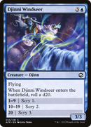 Djinni Windseer (AFR-055) [Adventures in the Forgotten Realms] Foil