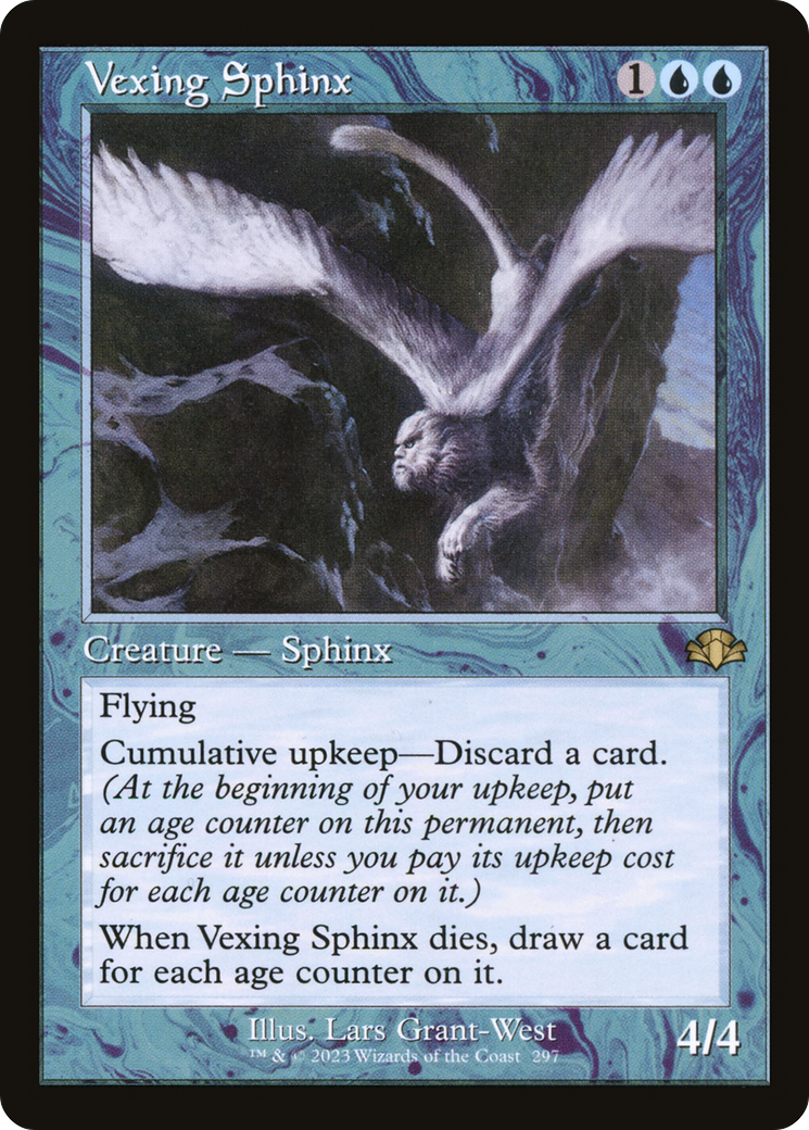 Vexing Sphinx (DMR-297) [Dominaria Remastered]