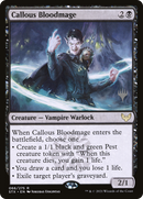 Callous Bloodmage (PPSTX-66P) [Strixhaven: School of Mages Promos] Foil
