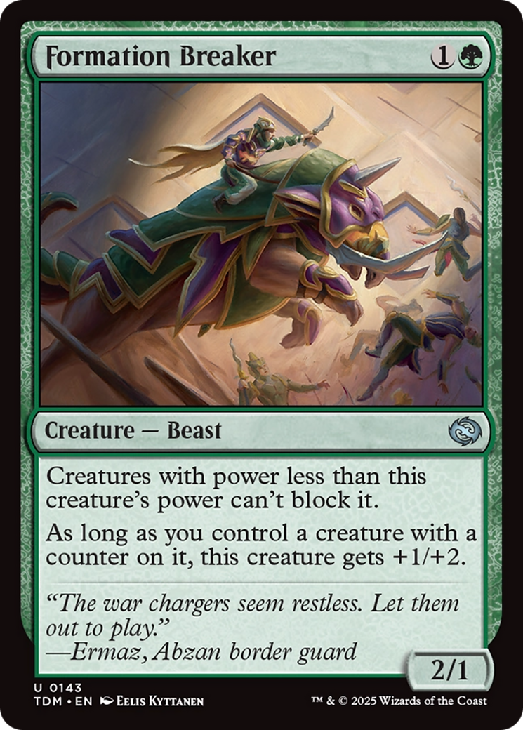 Formation Breaker (TDM-143) [Tarkir: Dragonstorm]